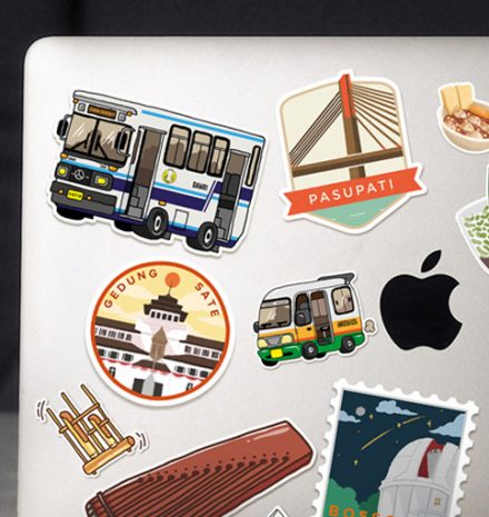 Bandung on Sticker